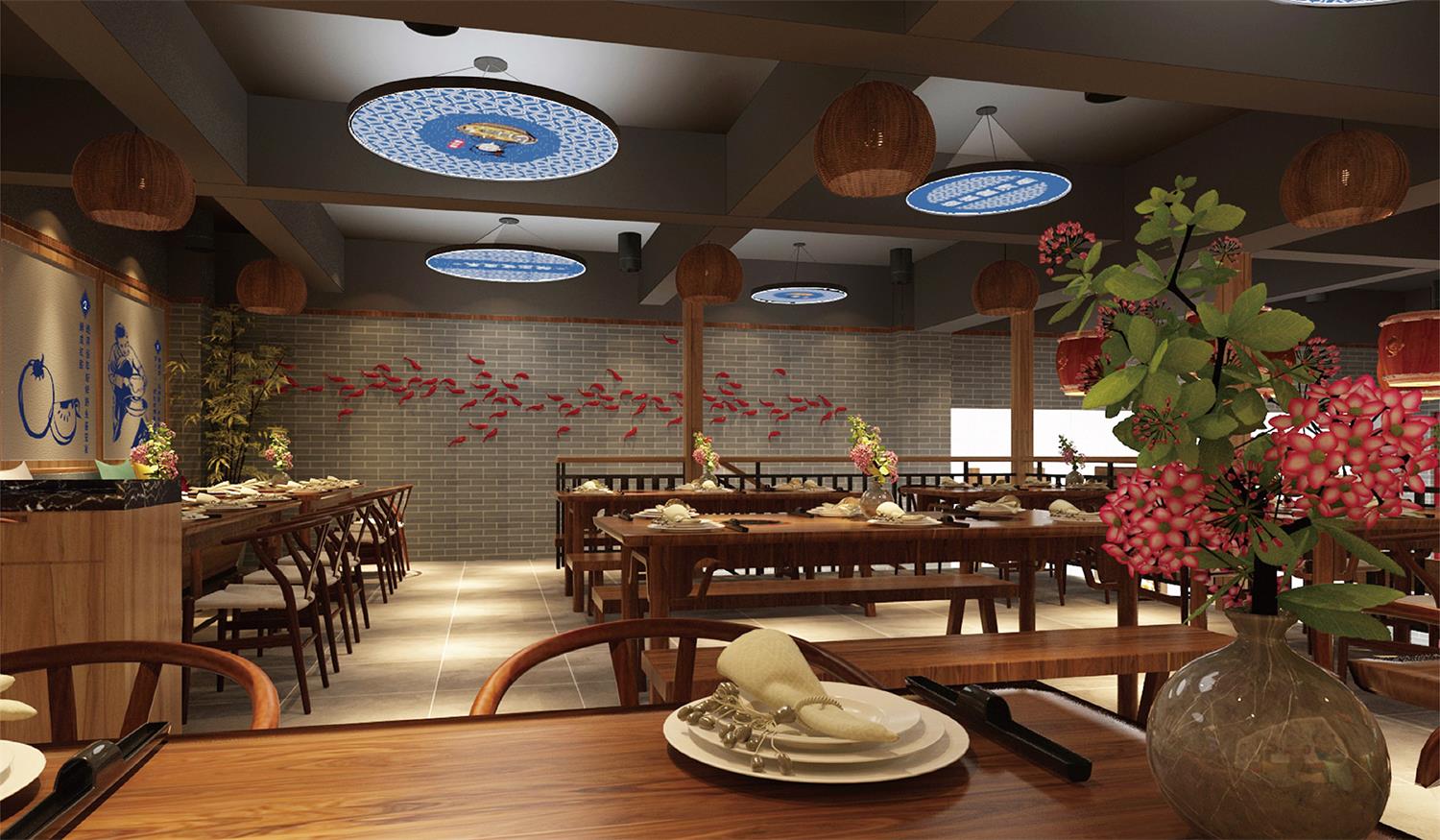 川菜如何让中餐厅的餐饮空间设计，蕴含中国传统文化底蕴？