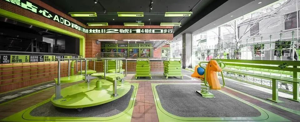 川菜广莲申点心公园深圳餐饮空间设计，将公园搬进了店内